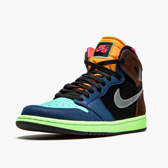 KicksOnFire Jordan 1 Retro High Tokyo Bio Hack Baroque Brown/Black-Laser Orange-Racer Pink 555088-201