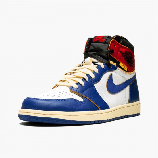 KicksOnFire Jordan 1 Retro High Union Los Angeles Blue Toe White/Storm Blue-Varsity Red-Black BV1300-146