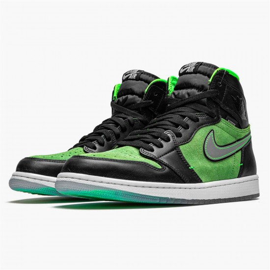 KicksOnFire Jordan 1 Retro High Zoom Zen Green Black/Black-Tomatillo-Rage-Green CK6637-002