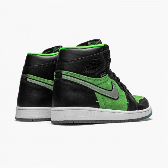 KicksOnFire Jordan 1 Retro High Zoom Zen Green Black/Black-Tomatillo-Rage-Green CK6637-002