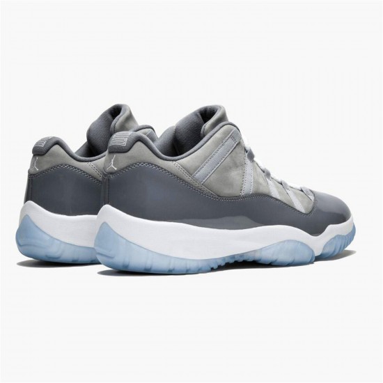 KicksOnFire Jordan 11 Retro Low Cool Grey Medium Grey/White-Gunsmoke 528895-003