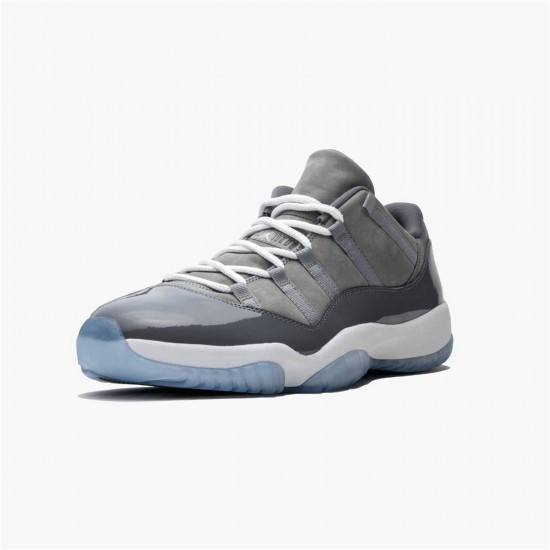 KicksOnFire Jordan 11 Retro Low Cool Grey Medium Grey/White-Gunsmoke 528895-003