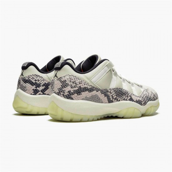 KicksOnFire Jordan 11 Retro Low Snake Light Bone Light Bone/Smoke Grey-White-Black CD6846-002