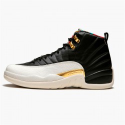 KicksOnFire Jordan 12 Retro Chinese New Year (2019) Black/True Red-Sail-Metallic Gold CI2977-006