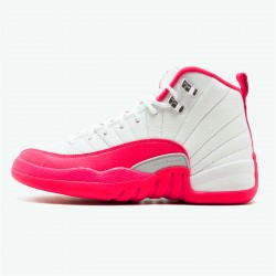 KicksOnFire Jordan 12 Retro Dynamic Pink (GS) white/vivid pink-mtllc silver 510815-109