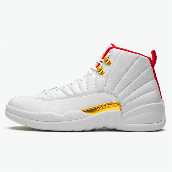 KicksOnFire Jordan 12 Retro FIBA (2019) White/University Red-Metallic Gold 130690-107