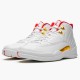 KicksOnFire Jordan 12 Retro FIBA (2019) White/University Red-Metallic Gold 130690-107