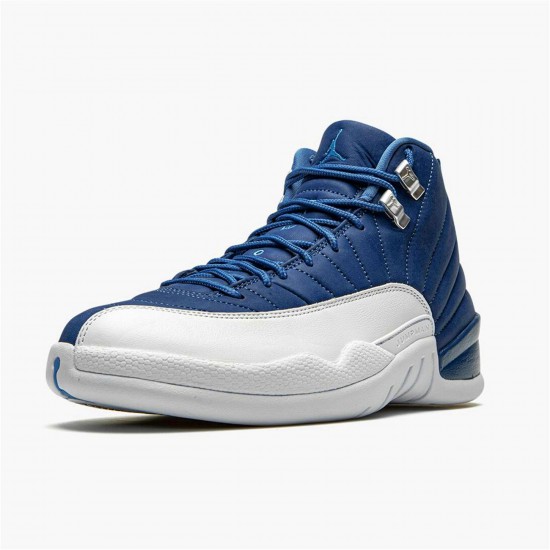 KicksOnFire Jordan 12 Retro Indigo Stone Blue/Legend Blue-Obsidian 130690-404