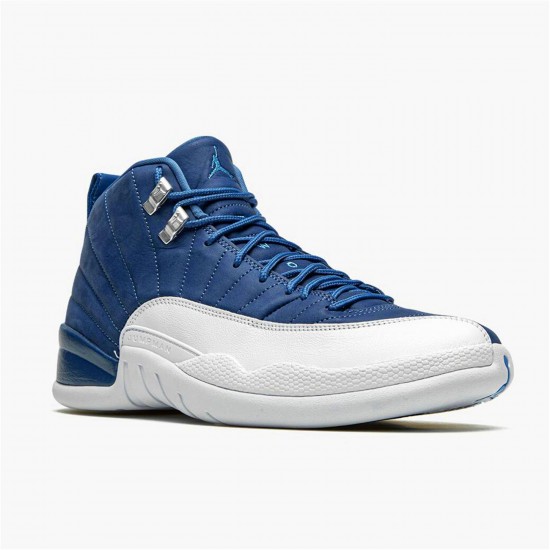 KicksOnFire Jordan 12 Retro Indigo Stone Blue/Legend Blue-Obsidian 130690-404