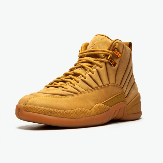 KicksOnFire Jordan 12 Retro PSNY Wheat Wheat/Wheat-Gum Light Brown AA1233-700