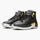 KicksOnFire Jordan 12 Retro Black Metallic Gold White (W) Black/Metallic Gold-White AO6068-007