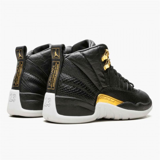 KicksOnFire Jordan 12 Retro Black Metallic Gold White (W) Black/Metallic Gold-White AO6068-007