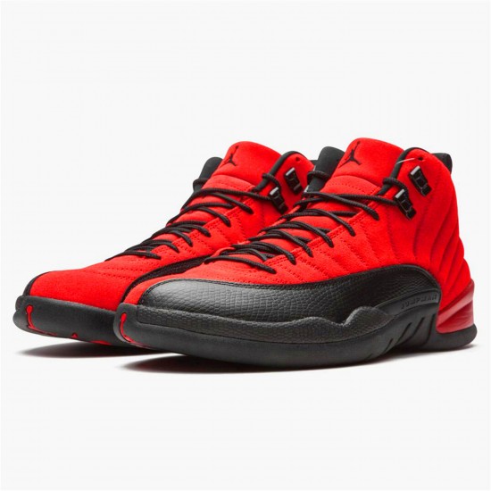 KicksOnFire Jordan 12 Retro Reverse Flu Game Varsity Red/Black CT8013-602