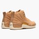 KicksOnFire Jordan 12 Retro Vachetta Tan (W) Vachetta Tan/Metallic Gold-Sail AO6068-203