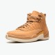 KicksOnFire Jordan 12 Retro Vachetta Tan (W) Vachetta Tan/Metallic Gold-Sail AO6068-203