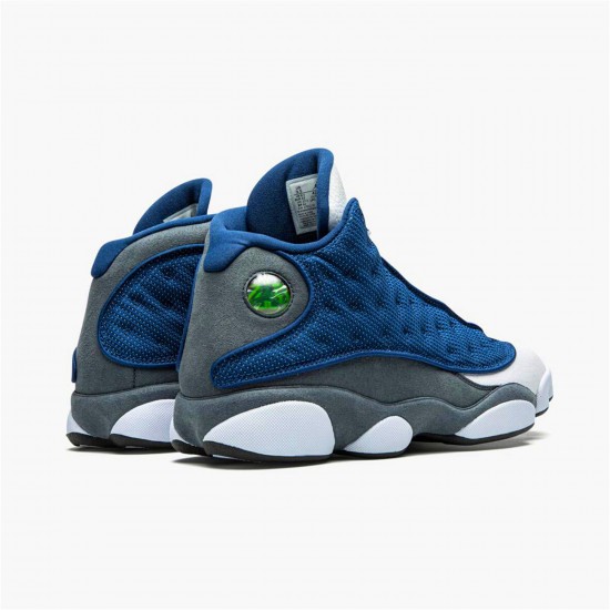 KicksOnFire Jordan 13 Retro Flint (2020) Navy/Flint Grey-White-University Blue 414571-404