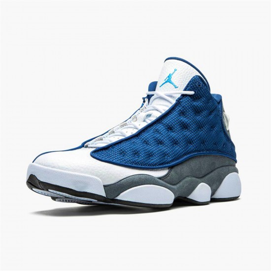 KicksOnFire Jordan 13 Retro Flint (2020) Navy/Flint Grey-White-University Blue 414571-404