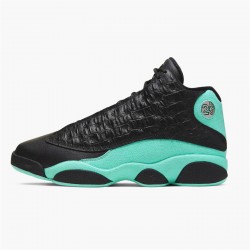 KicksOnFire Jordan 13 Retro Black Island Green Black/Metallic Silver-Island Green 414571-030