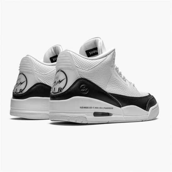 KicksOnFire Jordan 3 Retro Fragment White/White-Black DA3595-100