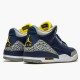 KicksOnFire Jordan 3 Retro Michigan PE Black/University Gold-Cement Grey AJ3-820064