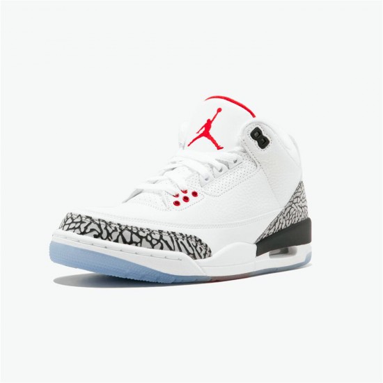 KicksOnFire Jordan 3 Retro Free Throw Line White Cement White/White-Fire Red-Black 923096-101