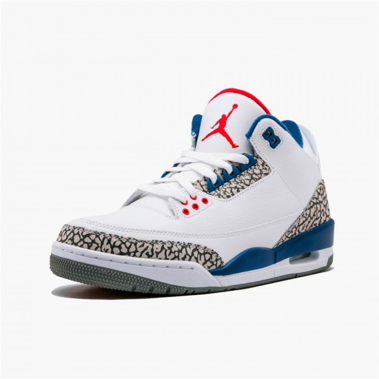 KicksOnFire Jordan 3 Retro True Blue (2016) White/True Blue-Varsity Red 854262-106