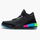 KicksOnFire Jordan 3 Retro Quai 54 (2018) Black/Black-Electric Green-Infrared 23 AT9195-001