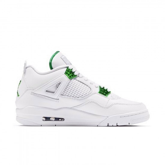 KicksOnFire Jordan 4 Retro Metallic Green White/Metallic Silver-Pine Green CT8527-113