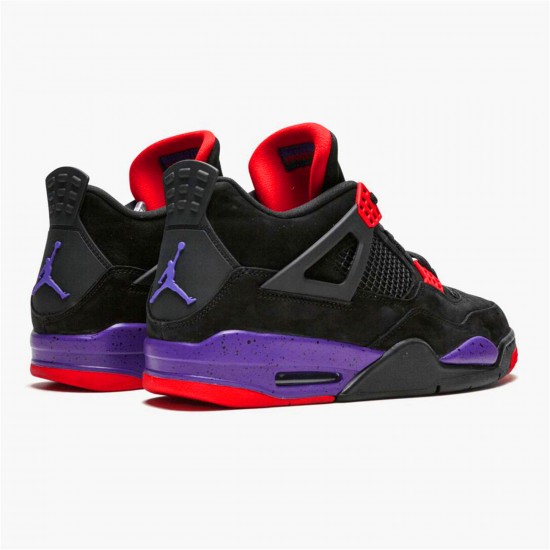 KicksOnFire Jordan 4 Retro Raptors (2018) Black/Court Purple-University Red AQ3816-065