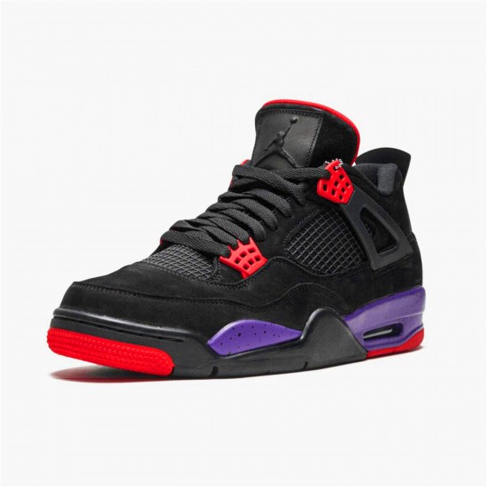 KicksOnFire Jordan 4 Retro Raptors (2018) Black/Court Purple-University Red AQ3816-065