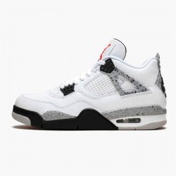 KicksOnFire Jordan 4 Retro White Cement (2016) White/Fire Red-Black-Tech Grey 840606-192