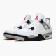 KicksOnFire Jordan 4 Retro White Cement (2016) White/Fire Red-Black-Tech Grey 840606-192