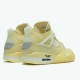 KicksOnFire Jordan 4 Retro Off-White Sail (W) Sail/Muslin-White-Black CV9388-100