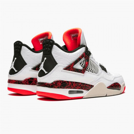 KicksOnFire Jordan 4 Retro Flight Nostalgia White/Black-Bright Crimson-Pale Citron 308497-116