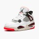 KicksOnFire Jordan 4 Retro Flight Nostalgia White/Black-Bright Crimson-Pale Citron 308497-116