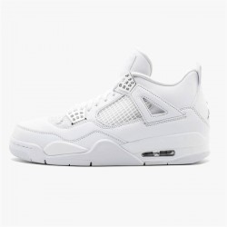 KicksOnFire Jordan 4 Retro Pure Money (2017) White/Metallic Silver-Pure Platinum 308497-100