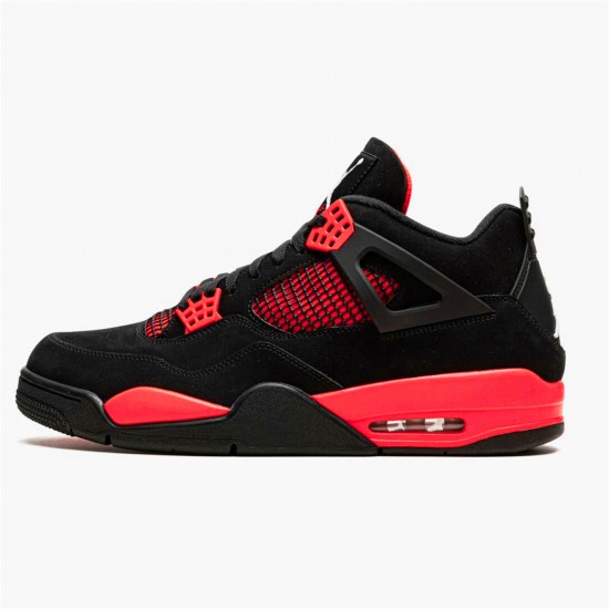 KicksOnFire Jordan 4 Retro Red Thunder Black/Multi-Color-Multi-Color-Crimson CT8527-016