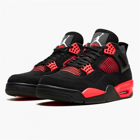 KicksOnFire Jordan 4 Retro Red Thunder Black/Multi-Color-Multi-Color-Crimson CT8527-016