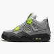 KicksOnFire Jordan 4 Retro SE 95 Neon Cool Grey/Volt-Wolf Grey-Anthracite CT5342-007