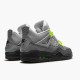 KicksOnFire Jordan 4 Retro SE 95 Neon Cool Grey/Volt-Wolf Grey-Anthracite CT5342-007