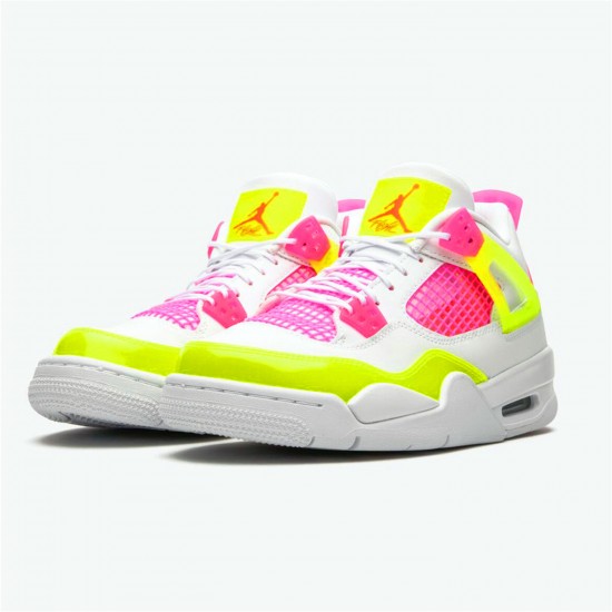 KicksOnFire Jordan 4 Retro White Lemon Pink (GS) White/Lemon Venom-Pink Blast CV7808-100