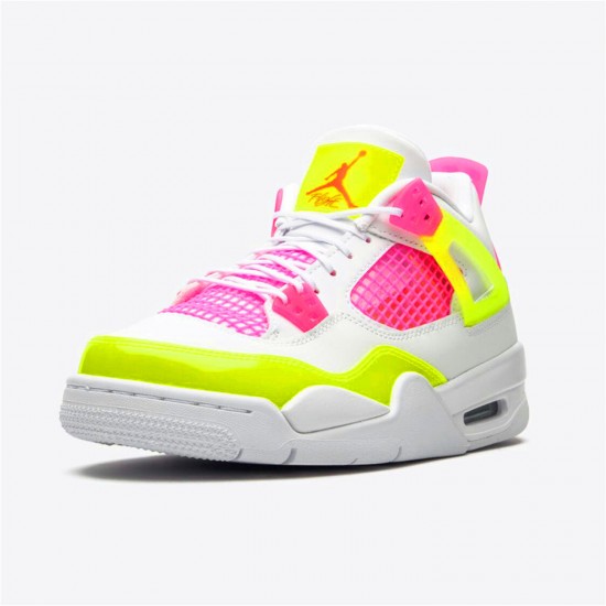 KicksOnFire Jordan 4 Retro White Lemon Pink (GS) White/Lemon Venom-Pink Blast CV7808-100