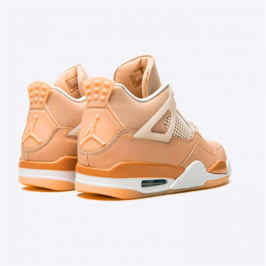 KicksOnFire Jordan 4 Retro Shimmer (W) Shimmer/Bronze Eclipse-Orange Quartz-Metallic Silver DJ0675-200