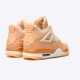 KicksOnFire Jordan 4 Retro Shimmer (W) Shimmer/Bronze Eclipse-Orange Quartz-Metallic Silver DJ0675-200