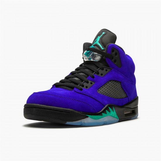 KicksOnFire Jordan 5 Retro Alternate Grape Grape Ice/New Emerald-Black 136027-500