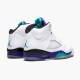 KicksOnFire Jordan 5 Retro Grape (2013) White/Emerald-New Grape-Ice Blue 136027-108