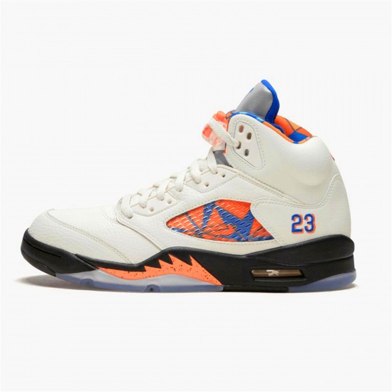 KicksOnFire Jordan 5 Retro International Flight Sail/Racer Blue-Cone-Black 136027-148