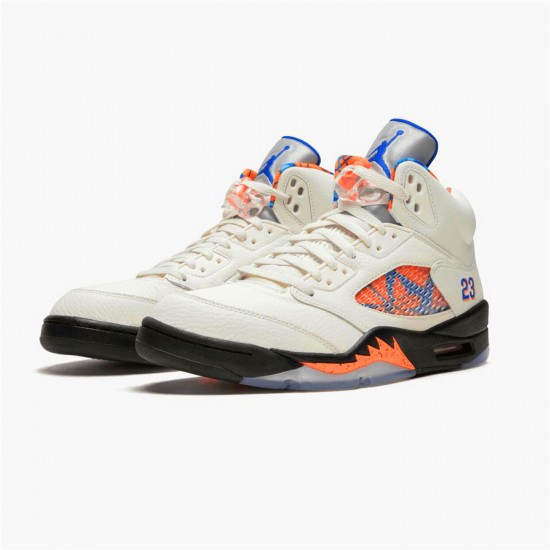 KicksOnFire Jordan 5 Retro International Flight Sail/Racer Blue-Cone-Black 136027-148