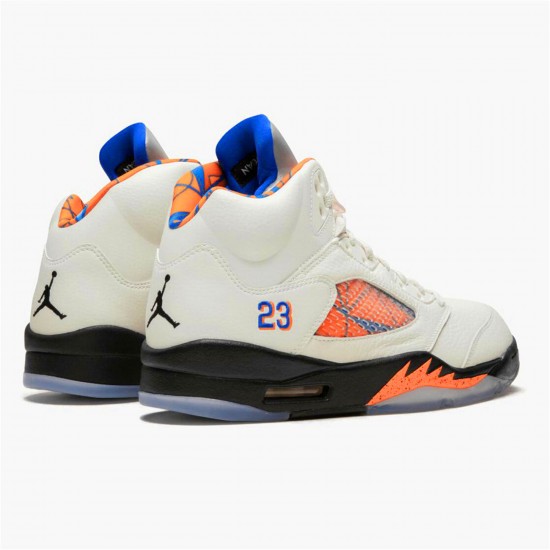 KicksOnFire Jordan 5 Retro International Flight Sail/Racer Blue-Cone-Black 136027-148