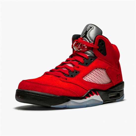 KicksOnFire Jordan 5 Retro Raging Bull Red (2021) Varsity Red/Black-White DD0587-600